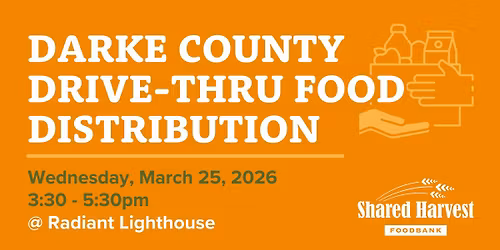 Darke County Drive-Thru Food Distribution