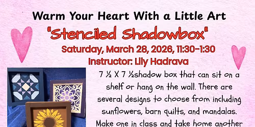 Warm Your Heart With A Little Art