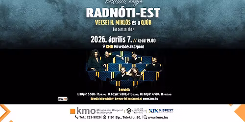 Radn\u00f3ti-est - Vecsei H. Mikl\u00f3s \u00e9s a QJ\u00daB el\u0151ad\u00e1s\u00e1ban