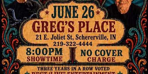 The Moe's Appearing At Greg's Place in Schererville, IN