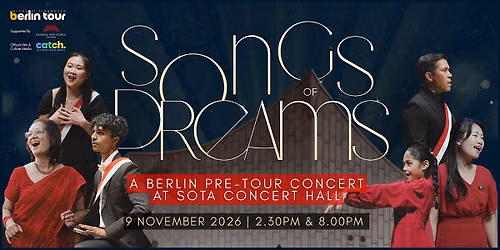 (8pm) Songs of Dreams: VOS Berlin Pre-Tour Concert