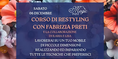 Corso di Restyling Magic Paint con Fabrizia Preti