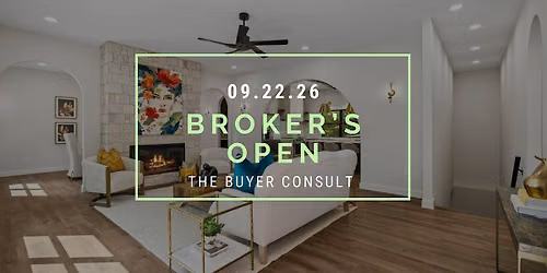 Broker's Open  - the buyer consultation