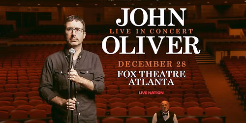 John Oliver Live in Concert