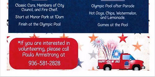 July 4th Parade & Pool Party