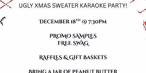 UGLY SWEATER KARAOKE PARTY
