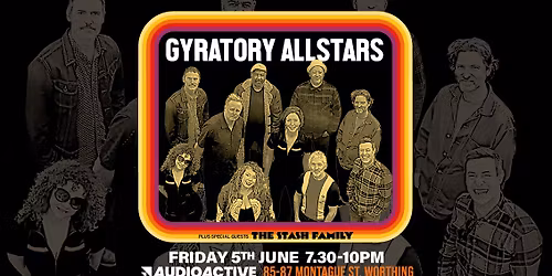 Gyratory Allstars Live at Audioactive