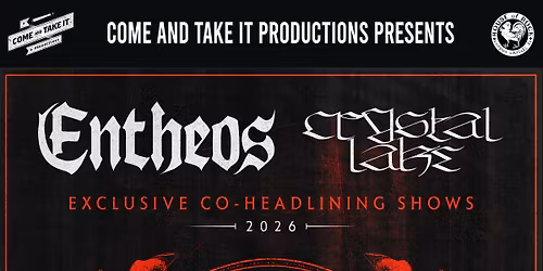 Entheos + Crystal Lake at House of Rock