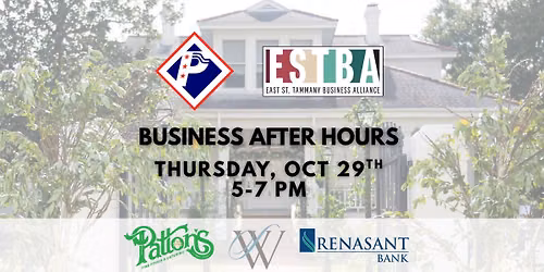 Business After Hours with Patriot Title, Patton\u2019s Caterers, Renasant Bank and Sophisticated Woman