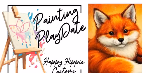 Cozy Fox Painting PlayDate