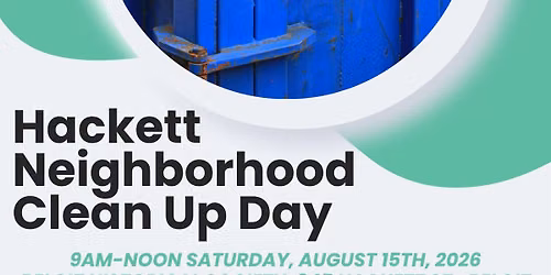 Hackett Clean Up Day
