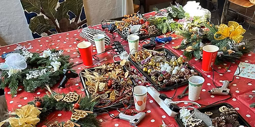 Christmas Wreath Decorating Workshop 2025