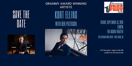 School of American Music Jazz Fest - Wildflowers: Kurt Elling with Ben Paterson