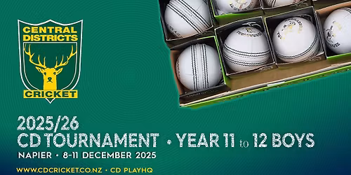 2025\/26 CD Tournament - BOYS YEARS 11&12 