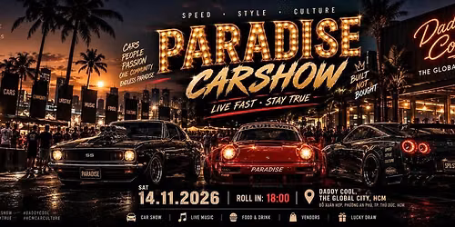 PARADISE CARSHOW 2026 \u2014 THE CLQ PRESIDENT OFFLINE