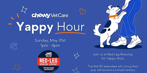 Yappy Hour at Red Leg Brewing Company