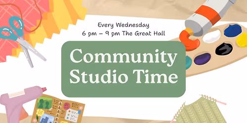 Community Studio Time (Member Only Event)