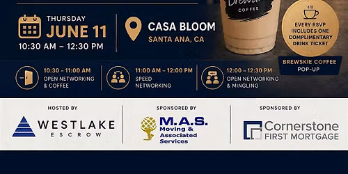 OC Real Estate Speed Networking