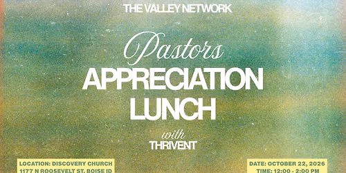 Pastor's Appreciation Lunch