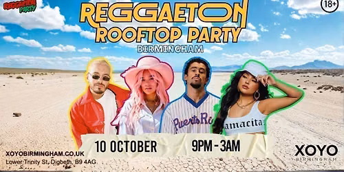 Reggaeton Rooftop Party (Birmingham)