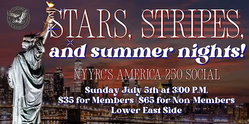 Stars, Stripes & Summer Nights: NYYRC\u2019s America 250 Rooftop Social