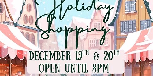 Moonlight Holiday Shopping with 3 Local Businesses