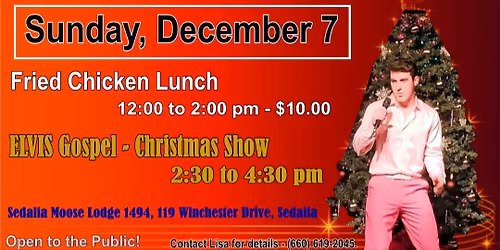 Elvis Gospel & Christmas Show