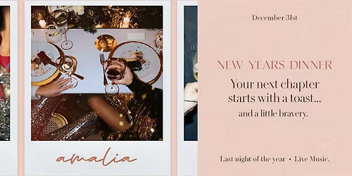 New Year's Eve at Amalia