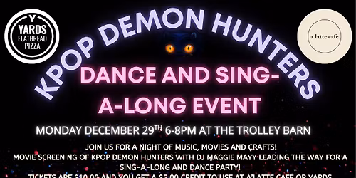 KPop Demon Hunters Movie Screening Dance and Sing-A-Long Event