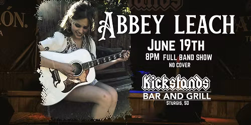 Abbey Leach ~ Full Band Show | Kickstands Sturgis 