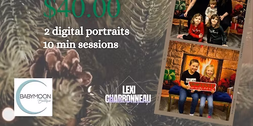 Babymoon Christmas Mini's