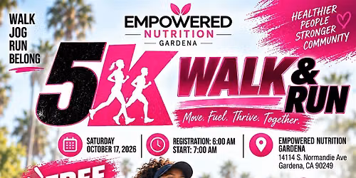 5K Run\/Walk Event