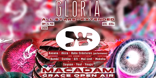 Gloria All Stars Extended w\/ Grace Open Air \u2022 Aasana ~ Akira ~ Baba Cr\u00e9atures (performance) ~ Bambi