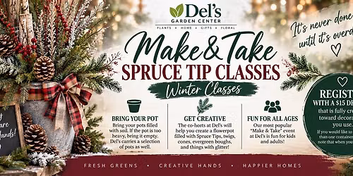 Spruce Tip Make & Take
