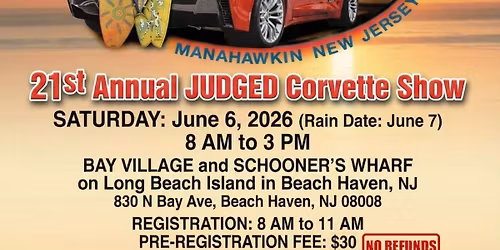 Beach Bums Corvette Show 