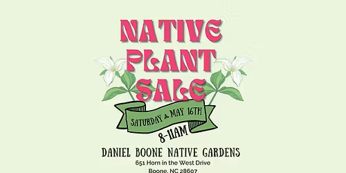 SPRING Native Plant Sale at DBNG