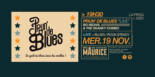 Prun' de Blues X Chez Maurice