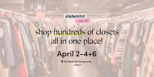 StateMint | Nashville\u2019s SPRING Pop-Up Adult Consignment for Men + Women