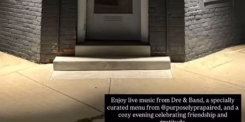 Cred Cafe Presents: A Soulful Friendsgiving!