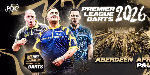 2026 Premier League Darts - Finals Night London Tickets