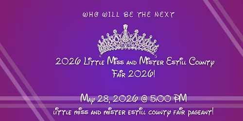 2026 Little Miss and Mister Estill County Fair Pageant