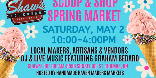 Scoop and Shop Spring Market