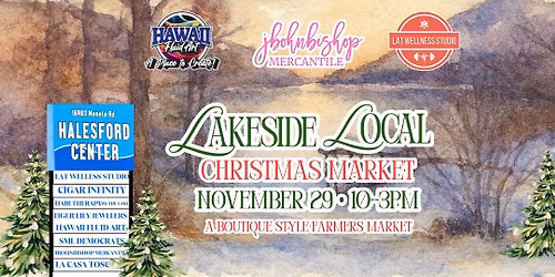Lakeside Local Christmas Market + Small Business Saturday