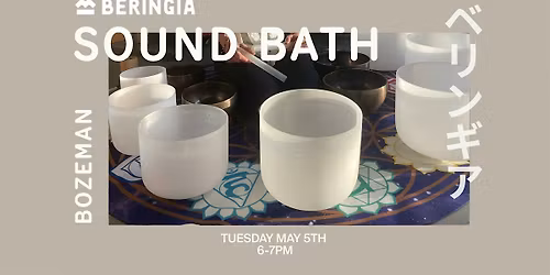 Sound Bath at Beringia House
