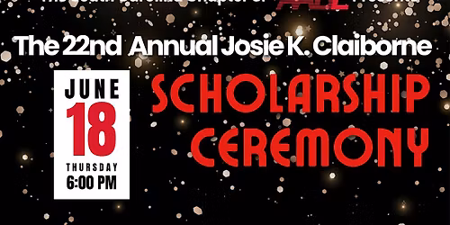 2026 Josie K. Claiborne Scholarship Ceremony