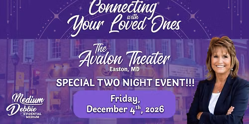 12.4.26 Connecting with Your Loved Ones at The Avalon Theater