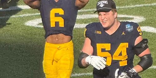 University of Maryland football game VS University of Michigan 