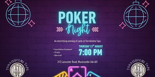 Poker Night In The Taps 