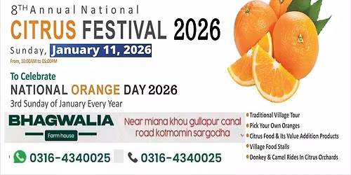 8th National Citrus Festival 2026