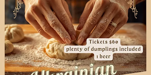 Ukrainian Dumplings Cooking Class